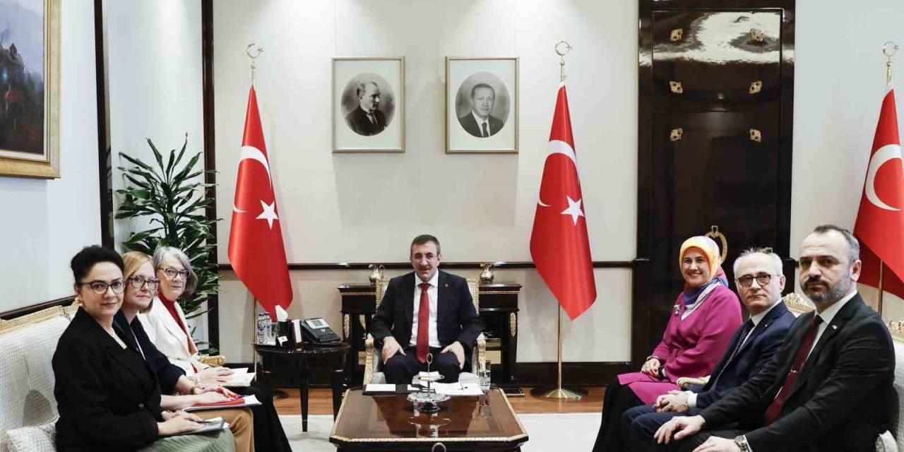 Cumhurbaşkanı Yardımcısı Yılmaz, Ifrc Başkanı Forbes’ı Ağırladı