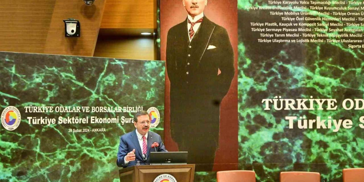 Tobb Başkanı Hisarcıklıoğlu: “Küresel Ekonomilerdeki Durgunluğa Rağmen Türkiye Ekonomisi Yüzde 4,5 Oranında Büyüdü”