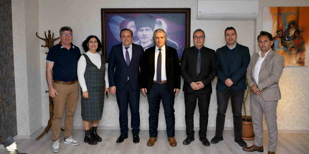 Kuşadası Belediyesi Kaymakam Keklik’i Ağırladı