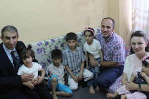 Rize’deki Suriyeli ve Iraklı Ailelere Bayram Sevincini Yaşattılar