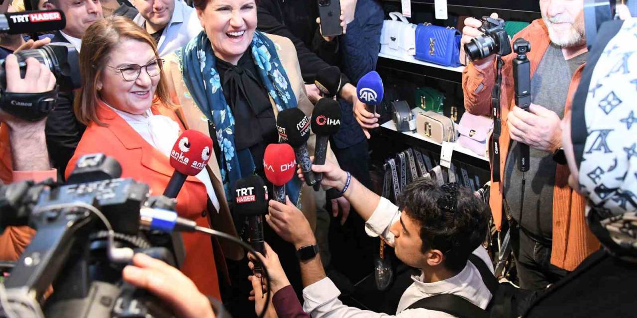 Meral Akşener’den Kahramankazan Esnafına Ziyaret