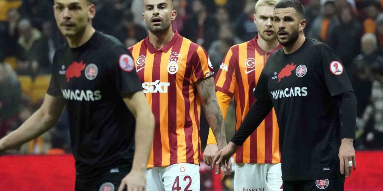 Ziraat Türkiye Kupası: Galatasaray: 0 - Fatih Karagümrük: 1 (İlk Yarı)