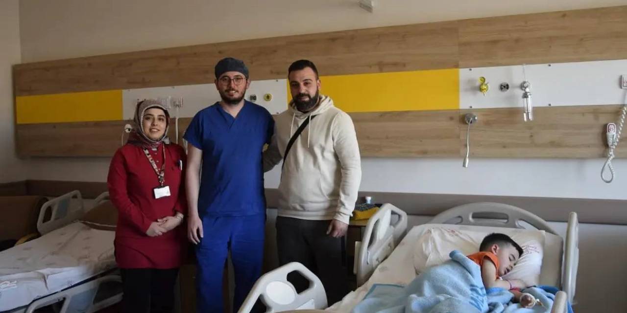 Gurbetçi Ailenin Çocuğu Sağlığına Bayburt’ta Kavuştu