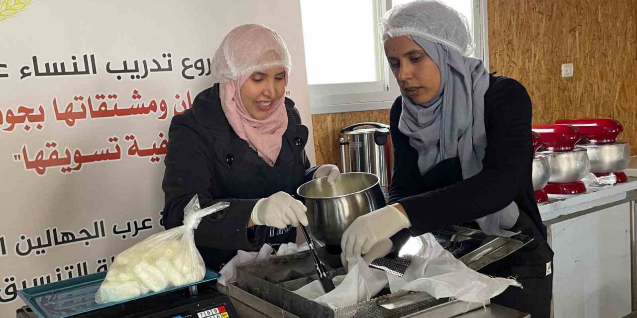 Tika’dan Filistinli Kadınlara Yönelik İmalathane Ve Eğitim Desteği