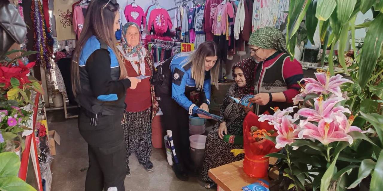 Polisten Kadına Şiddet Ve Dolandırıcılık Uyarısı