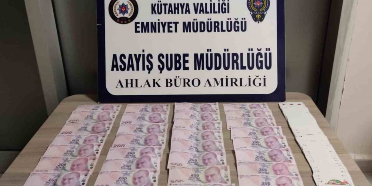 Kütahya’da Kumar Oynanan İş Yeri Kapatıldı