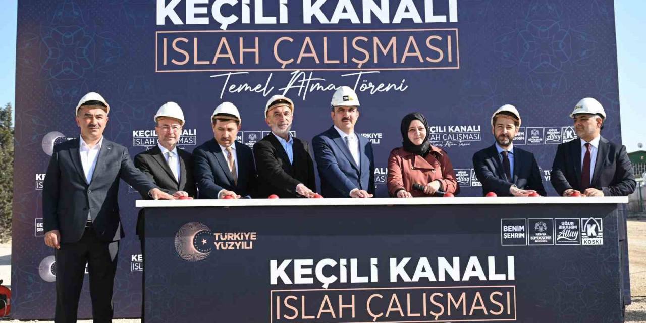 Başkan Altay Keçili Kanalı Islah Çalışması’nın Temelini Attı