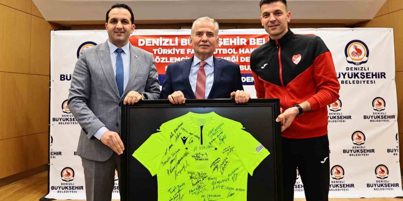 Denizli Büyükşehirden 177 Futbol Hakemi, Gözlemci Ve Saha Komiserlerine Destek