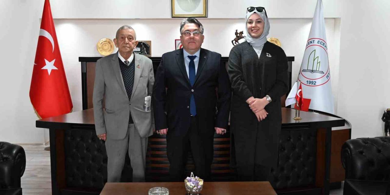 Huzurevi Sakininden Rektör Özölçer’e Ziyaret