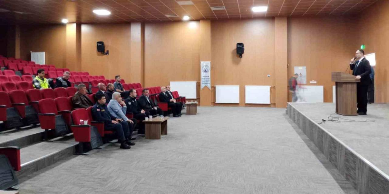 Hisarcık’ta Seçim Güvenliği Toplantısı