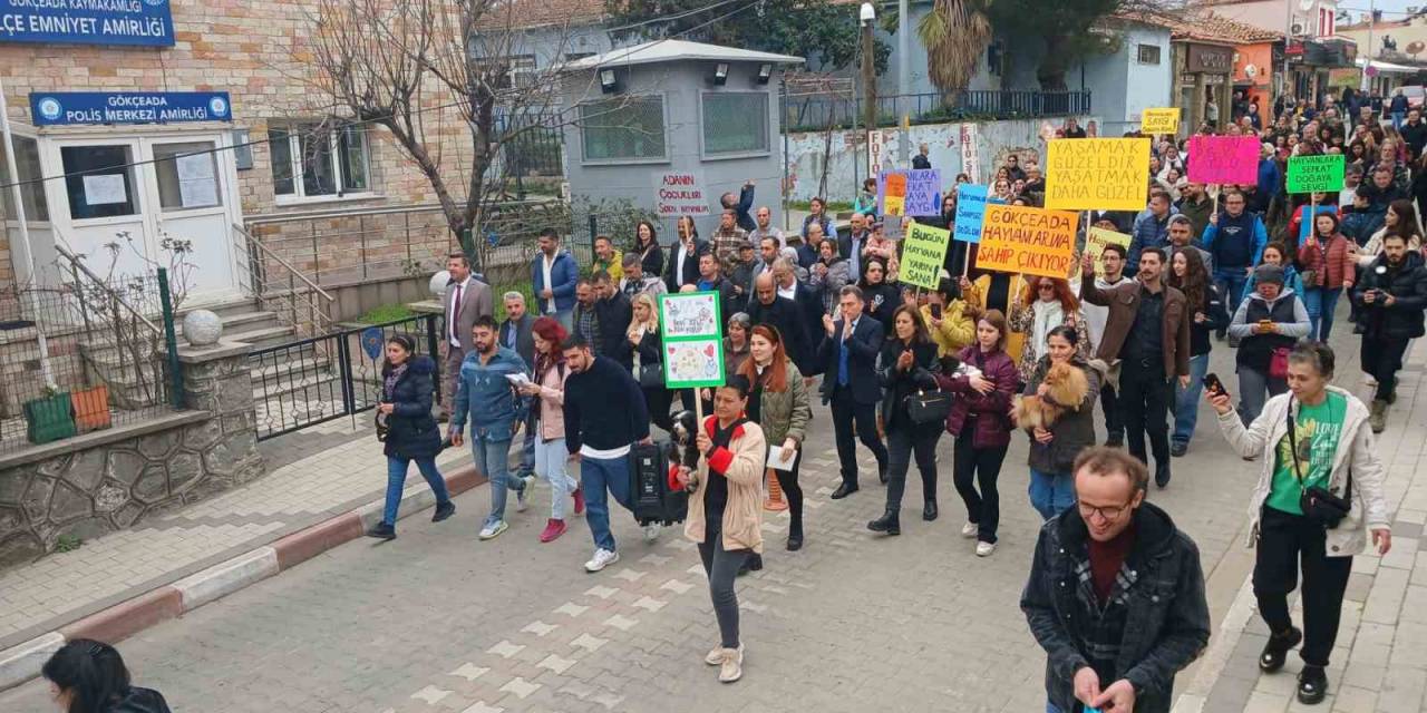 Gökçeada’da Sokak Hayvanlarının Zehirlenmesine Tepki
