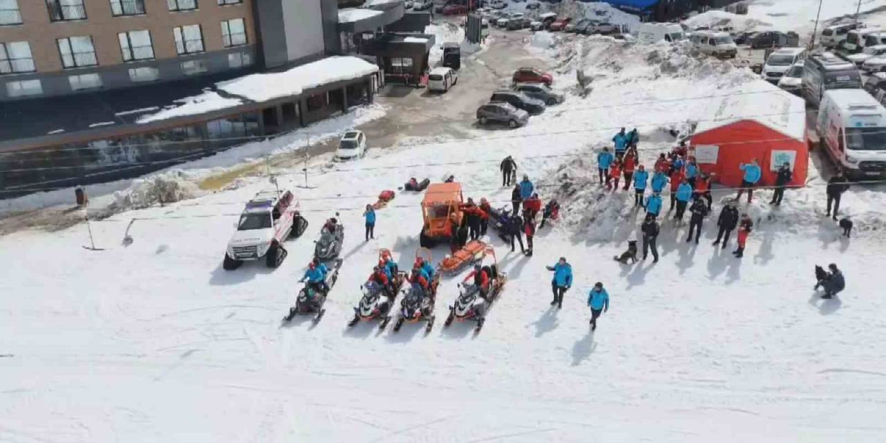 Uludağ 2024 Kış Tatbikatı Nefesleri Kesti