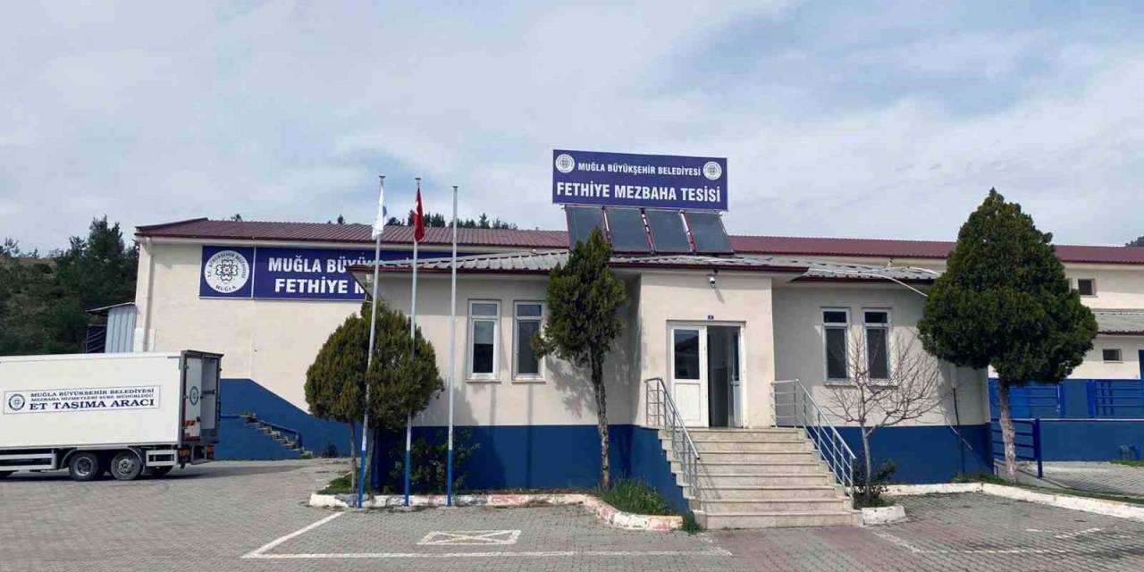 Büyükşehir Belediyesi’ne Devredilen Fethiye Mezbaha Tesisi Kalite Belgesini Aldı