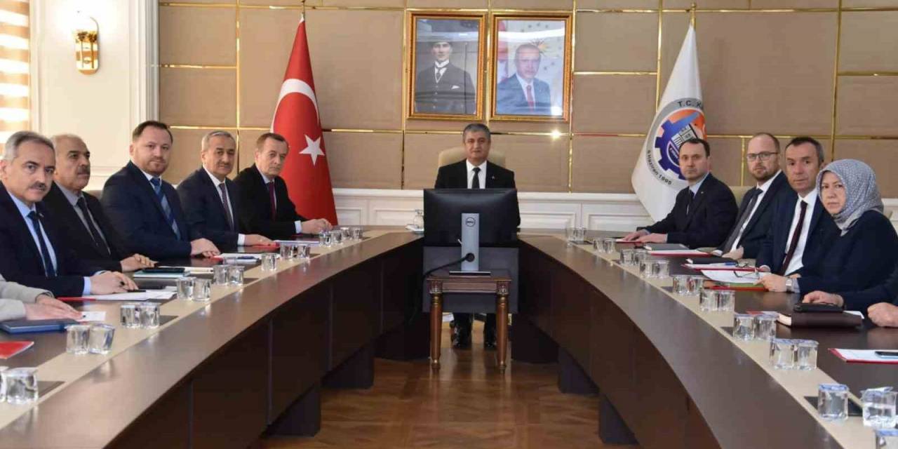 Karabük’te İstihdam Ve Mesleki Eğitim Kurulu Toplantısı