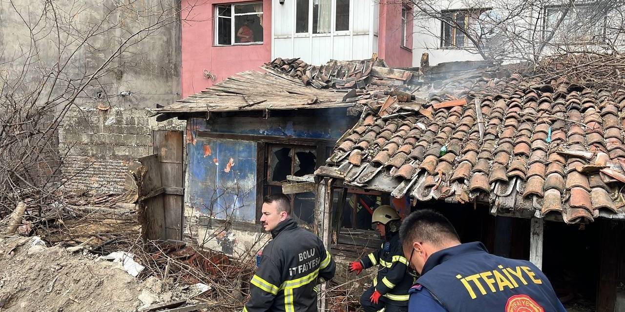 Metruk Binada Yangın Paniği