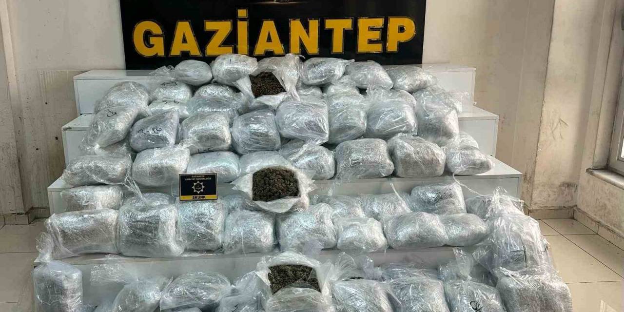 Gaziantep’te Uyuşturucu Operasyonu: 194 Tutuklama