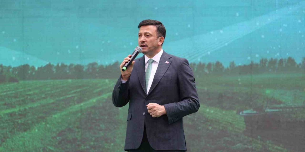 Hamza Dağ, Tarım Projelerini Tek Tek Anlattı