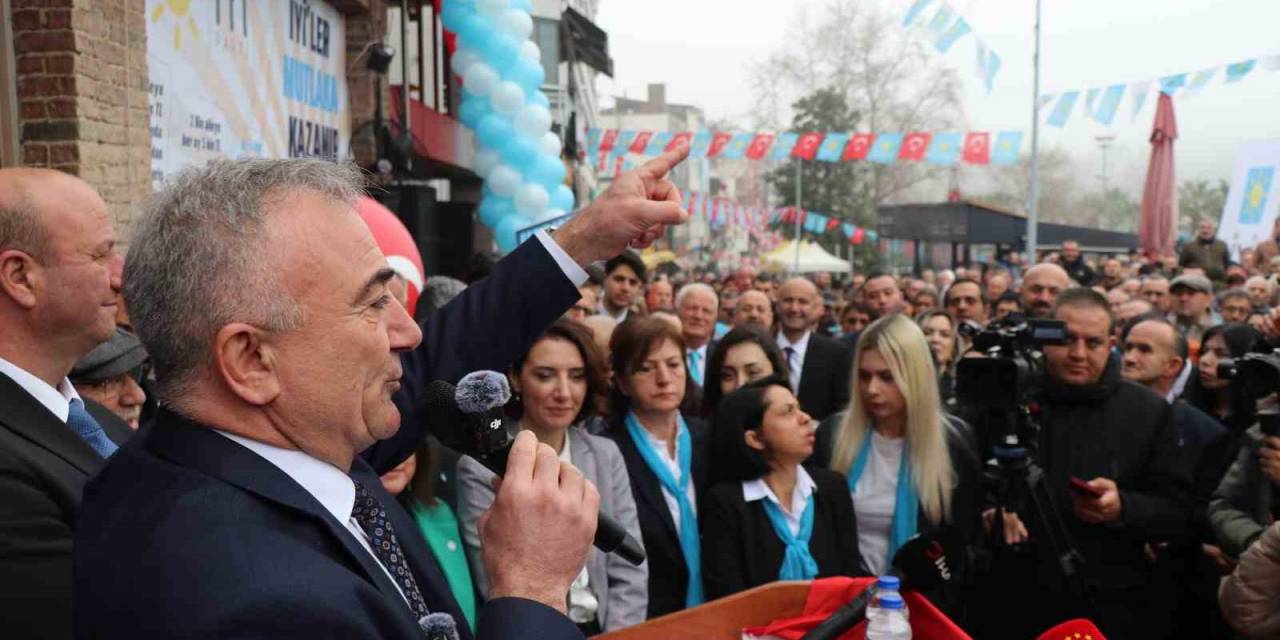Sesli’nin Seçim Bürosunun Açılışı Mitinge Döndü