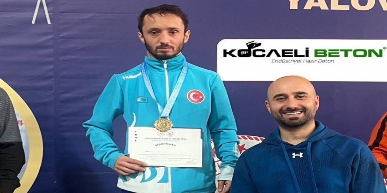 Wushu Kungfu Şampiyonasında Birinci Oldu