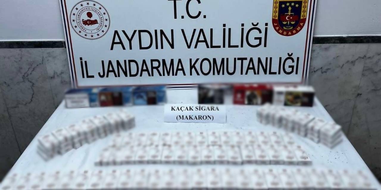 Kuyucak’ta 75 Paket İçi Dolu Makaron Ele Geçirildi