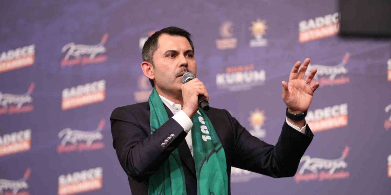 Ak Parti İbb Başkan Adayı Kurum: “İstanbul’un Parasını Başka Emelleri İçin Harcıyorlar”