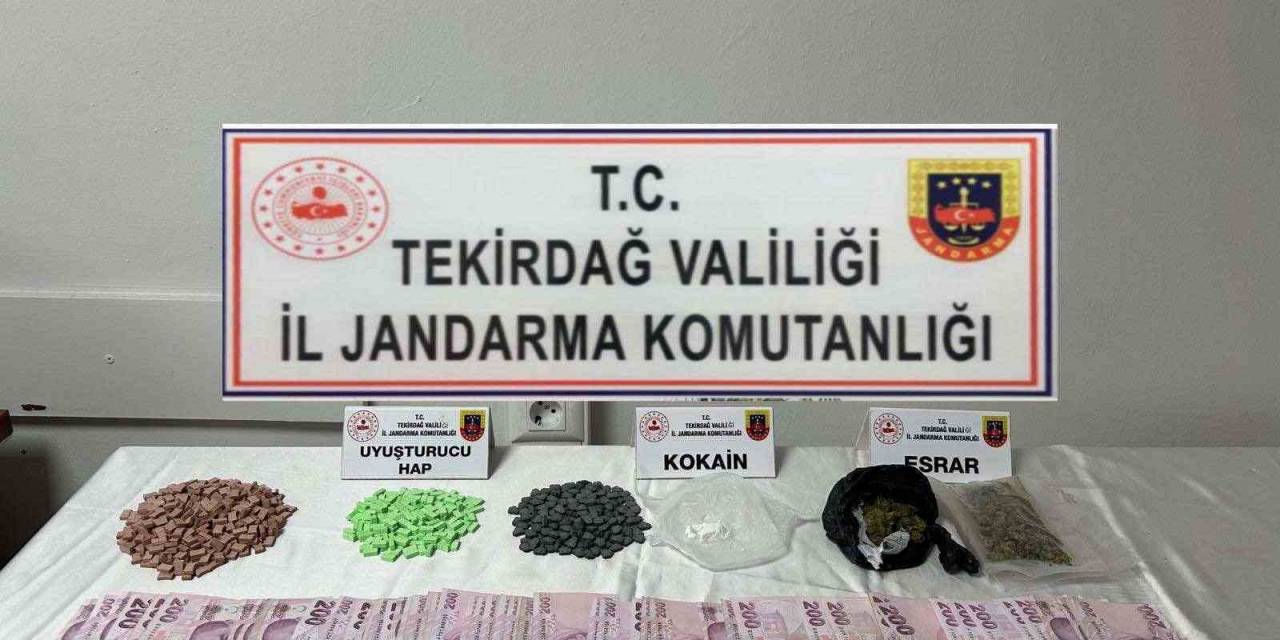 Tekirdağ’da 9 Kişi Uyuşturucudan Yakalandı