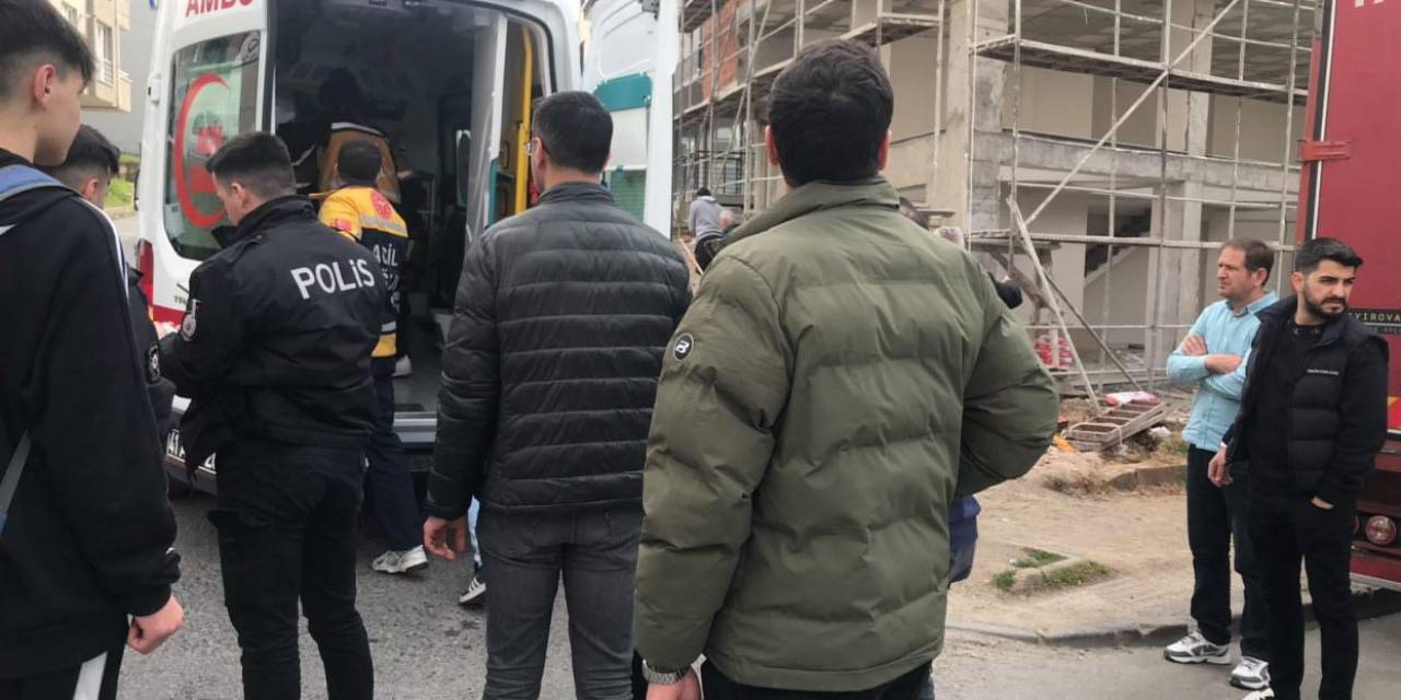 İnşattan Düşen İşçi Ağır Yaralandı