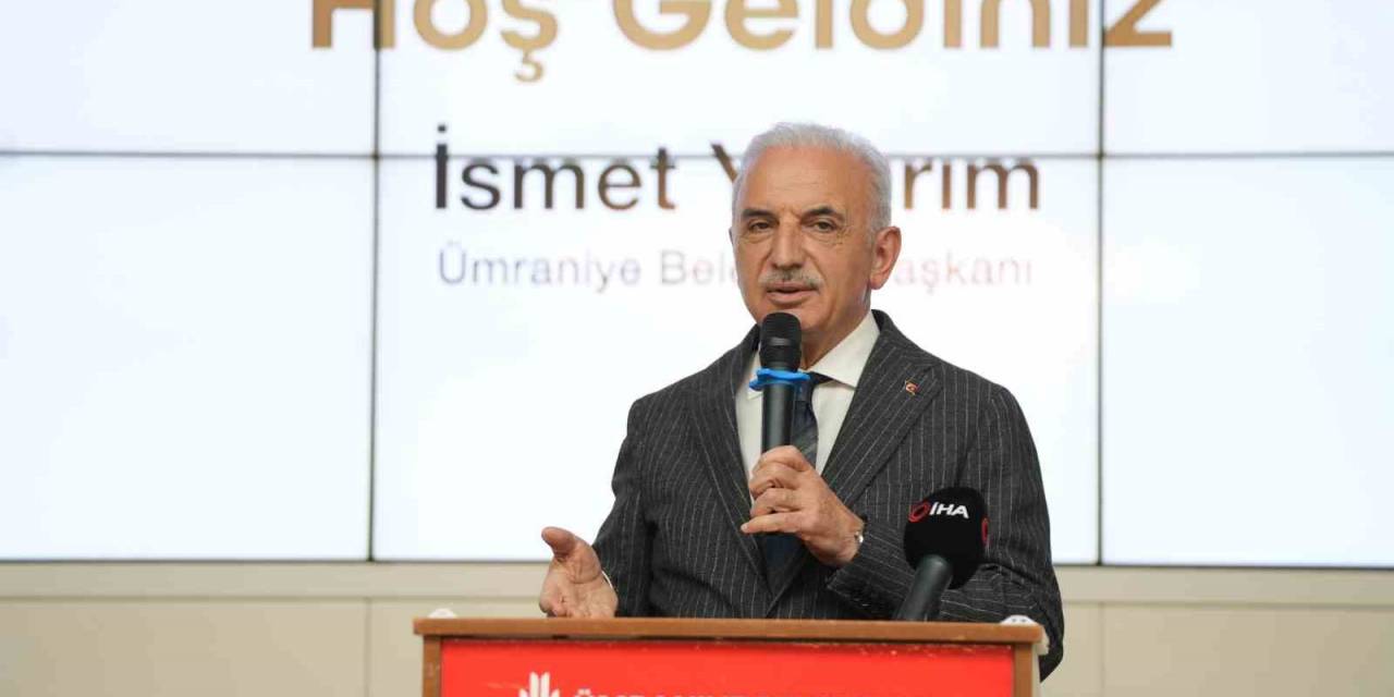 Ümraniye Belediye Başkanı Yıldırım: “İstanbul’u Muradına Erdireceğiz”