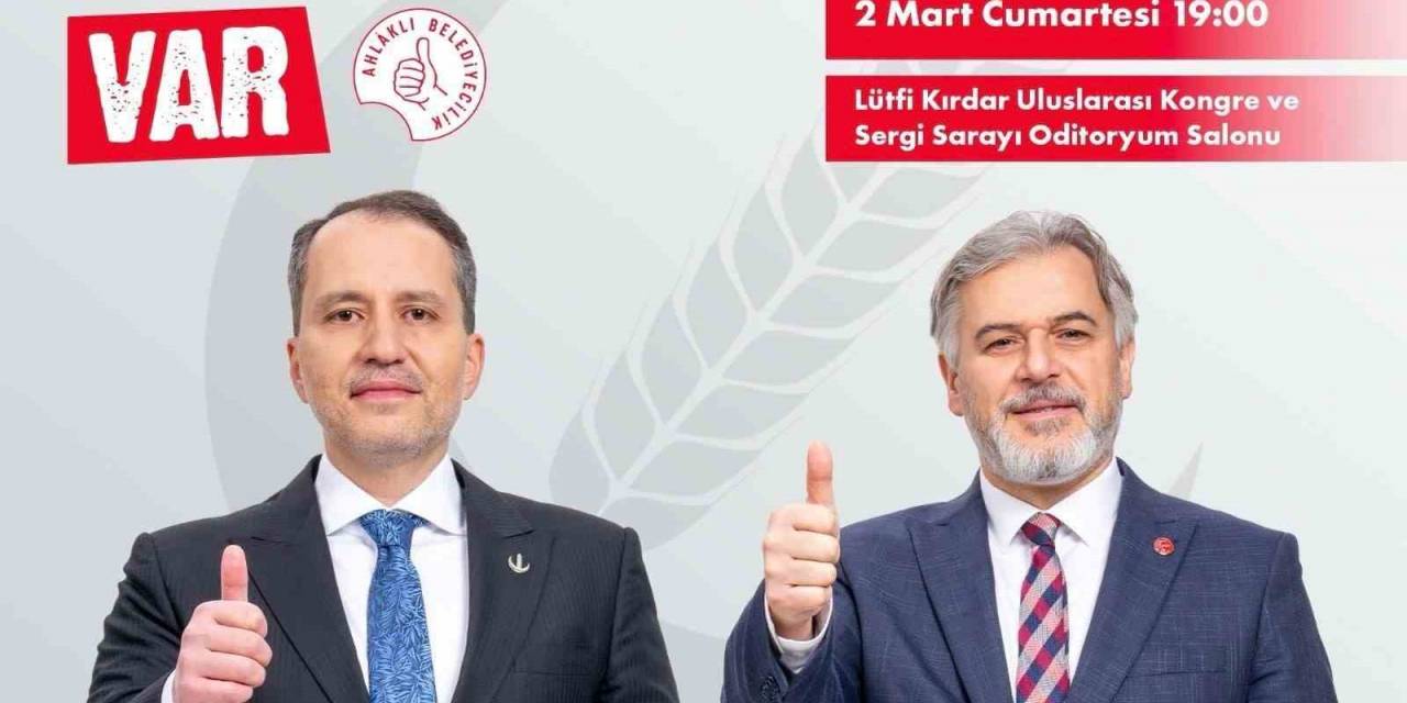 Yeniden Refah Partisi İstanbul Büyükşehir Adayı Mehmet Altınöz, Projelerini Açıklayacak