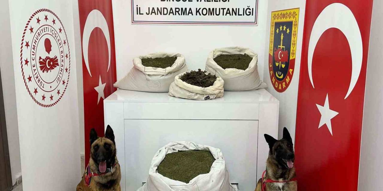 Bingöl’de 57 Kilo Uyuşturucu Ele Geçirildi