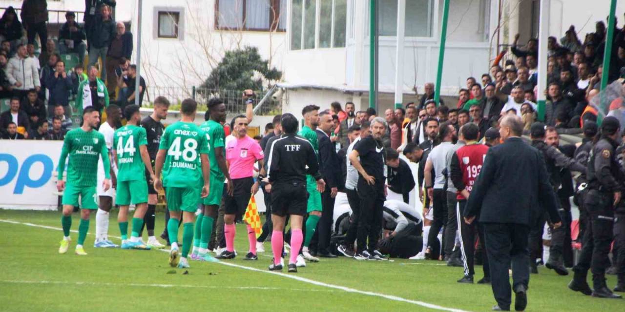 Bodrum’da Gergin Maç