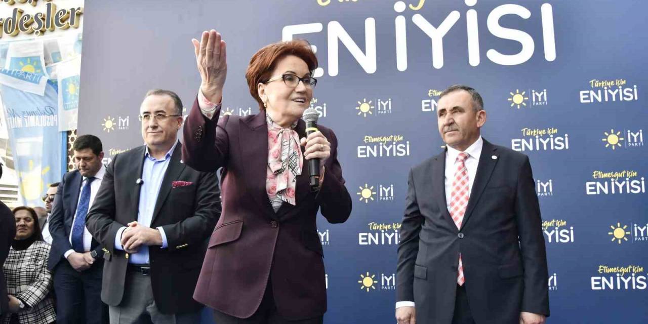 Akşener: "Mhp’den Çeşitli Sebeplerle Ayrıldık, İyi Parti’yi Kurduk, O Günden Beri Mhp Mensuplarına, Genel Başkanına Saygısız Tek Bir Söz Etmedik"