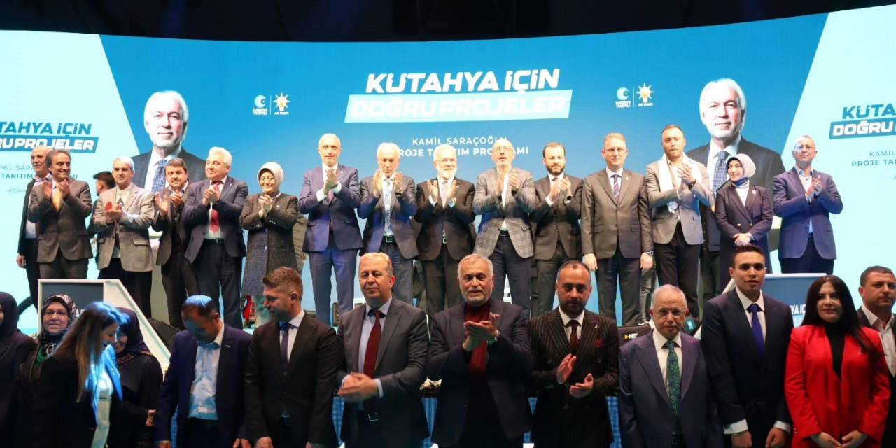 Kamil Saraçoğlu: "İşimiz, Gücümüz, Sevdamız Kütahya"