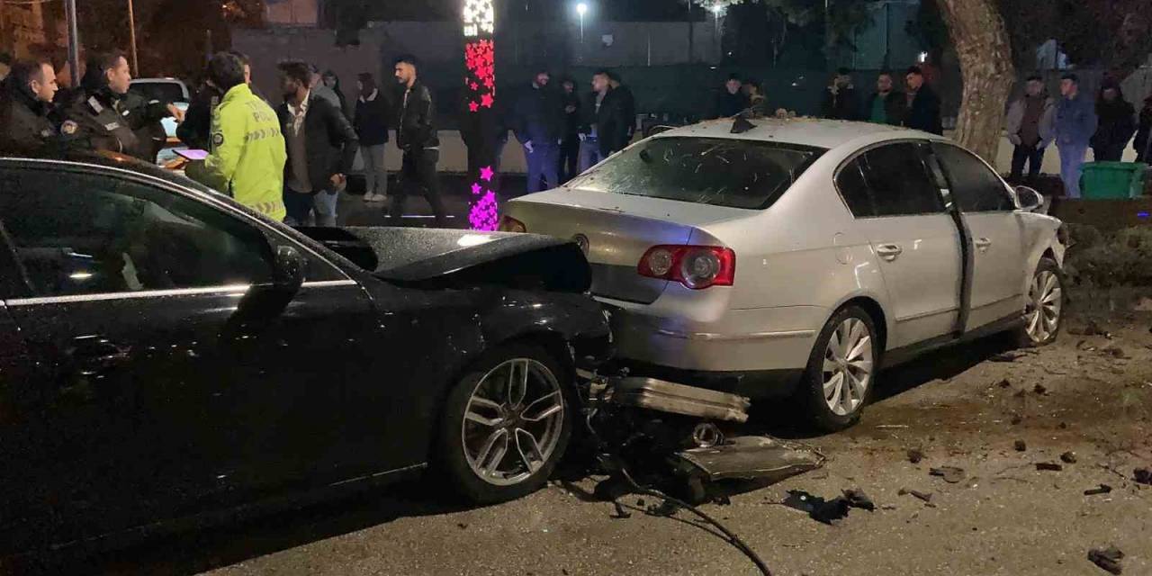 Burdur’da İki Otomobil Çarpıştı: 1 Yaralı