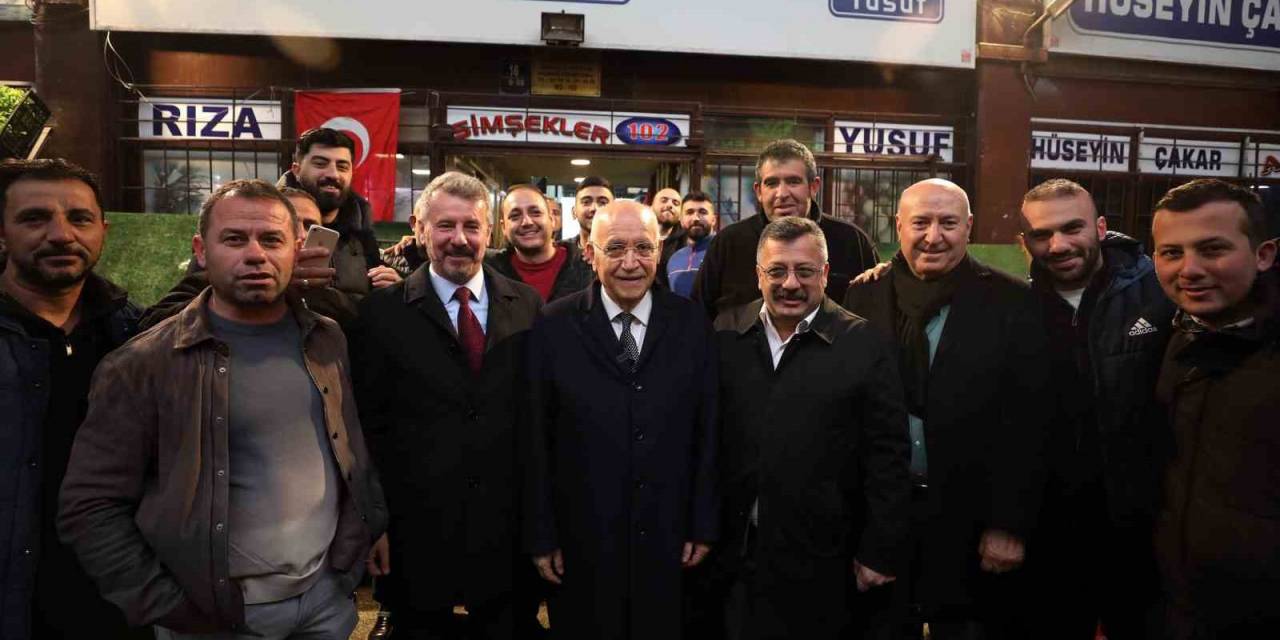 Başkan Yaşar Hal Esnafıyla Buluştu