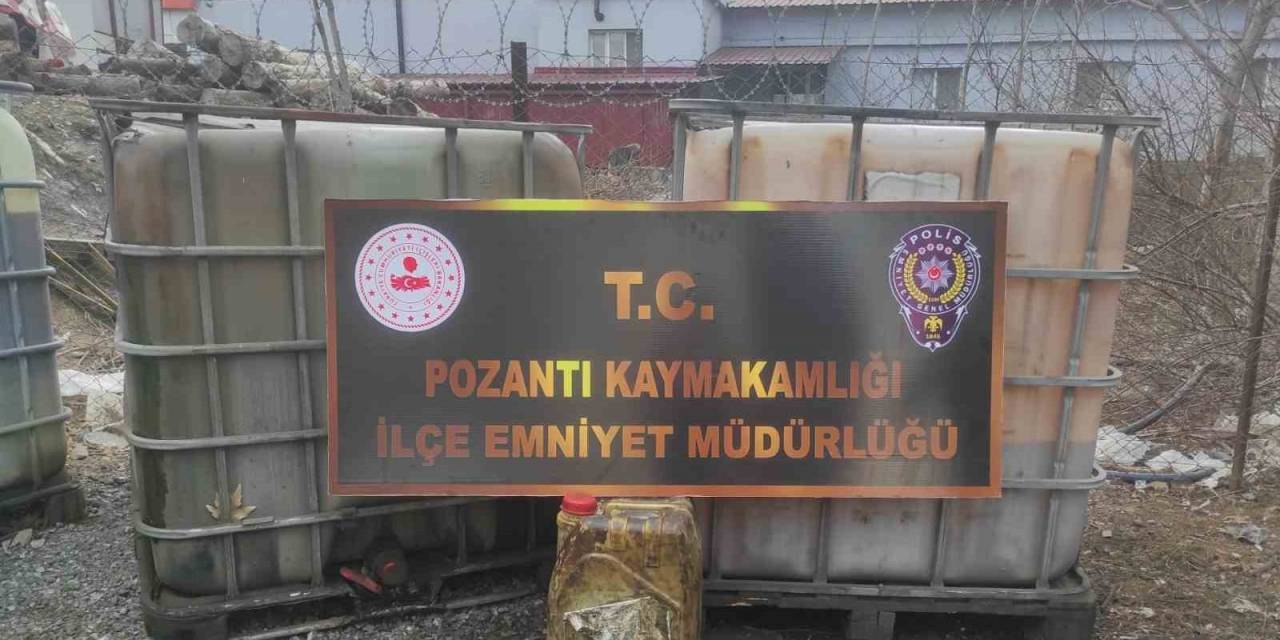 Adana’da Kaçak Akaryakıt Ele Geçirildi, 2 Şüpheli Gözaltına Alındı