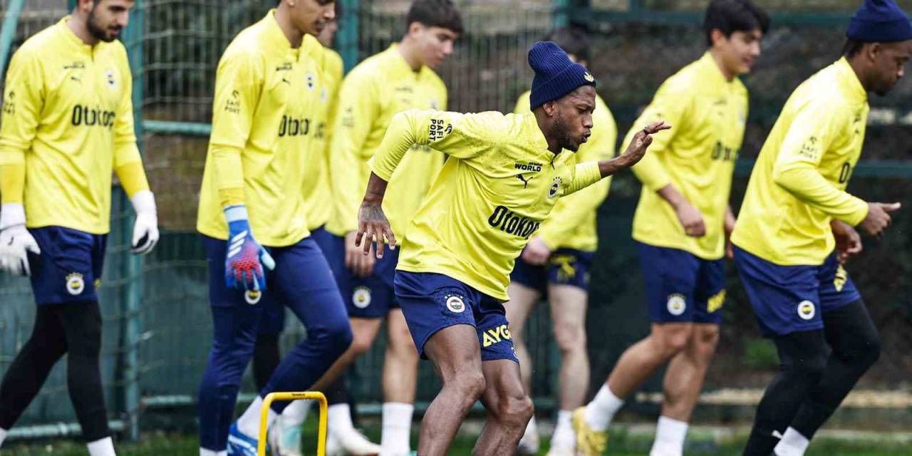 Fenerbahçe’de Union Saint-gilloise Maçı Hazırlıkları Başladı