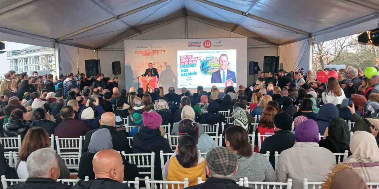 Beylikdüzü’nde Gürpınar 100. Yıl Kent Ormanı Ve 20 Park Açıldı