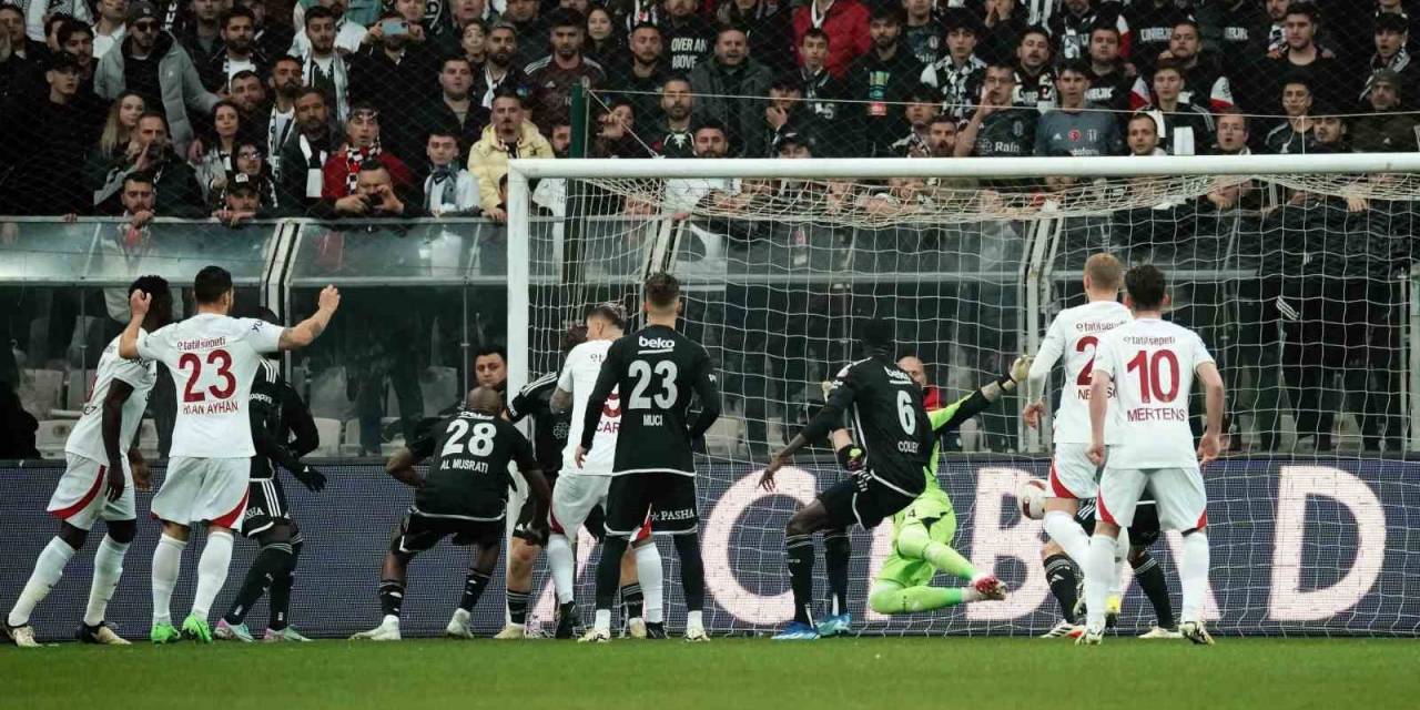 Beşiktaş’ın 5 Maçlık Gol Yememe Serisi Sona Erdi