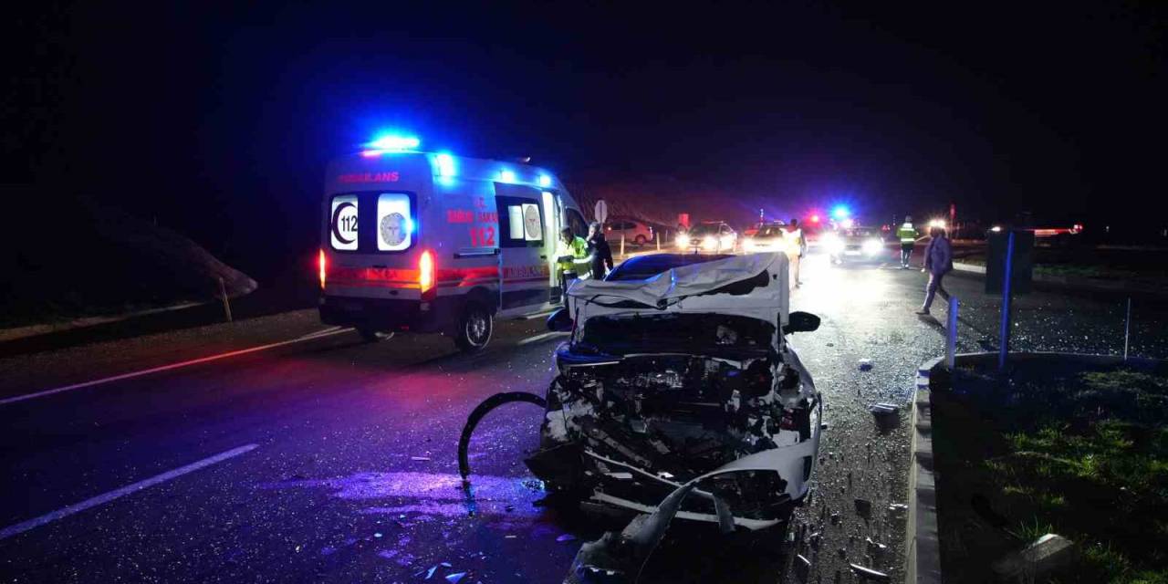 Edirne’de İki Otomobil Çarpıştı: 5 Yaralı