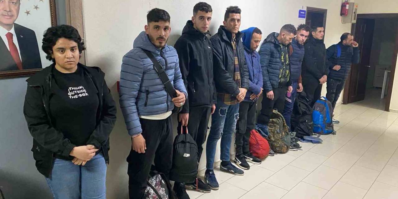 Gelibolu’da 13 Kaçak Göçmen Yakalandı