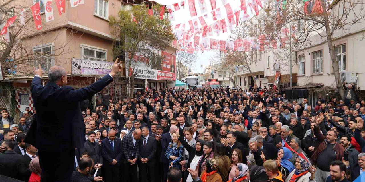 Oğuzeli’nde Miting Gibi Açılış
