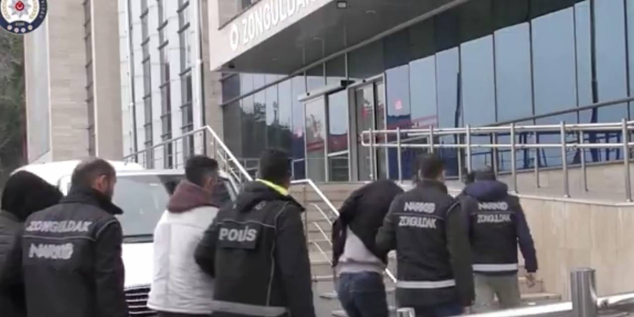 Zonguldak’ta Uyuşturucu Operasyonunda 5 Kişi Tutuklandı