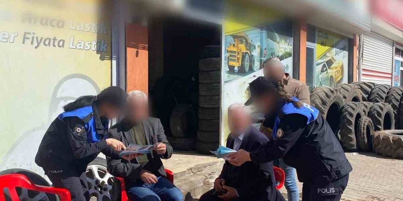 Mardin’de Polis Ekipleri Dolandırıcılığa Karşı Vatandaşları Bilgilendirdi