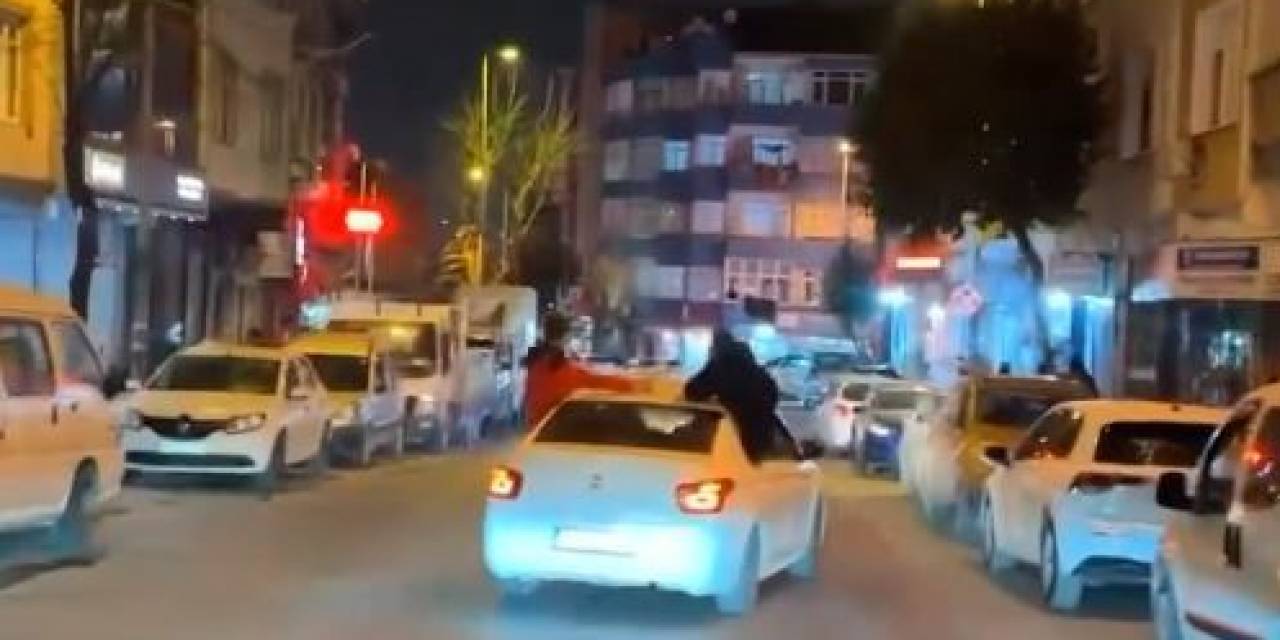 Esenler’de Tehlikeli Asker Konvoyu