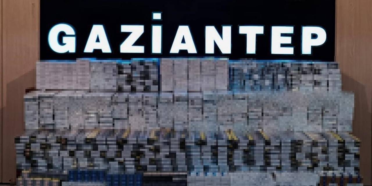 Gaziantep’te Kaçakçılık Operasyonu: 254 Gözaltı