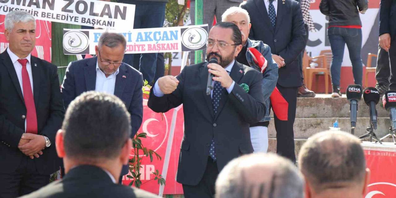 Mhp İl Başkanı Yılmaz; “Honaz Üretken Belediyecilik İle Tanışacak"