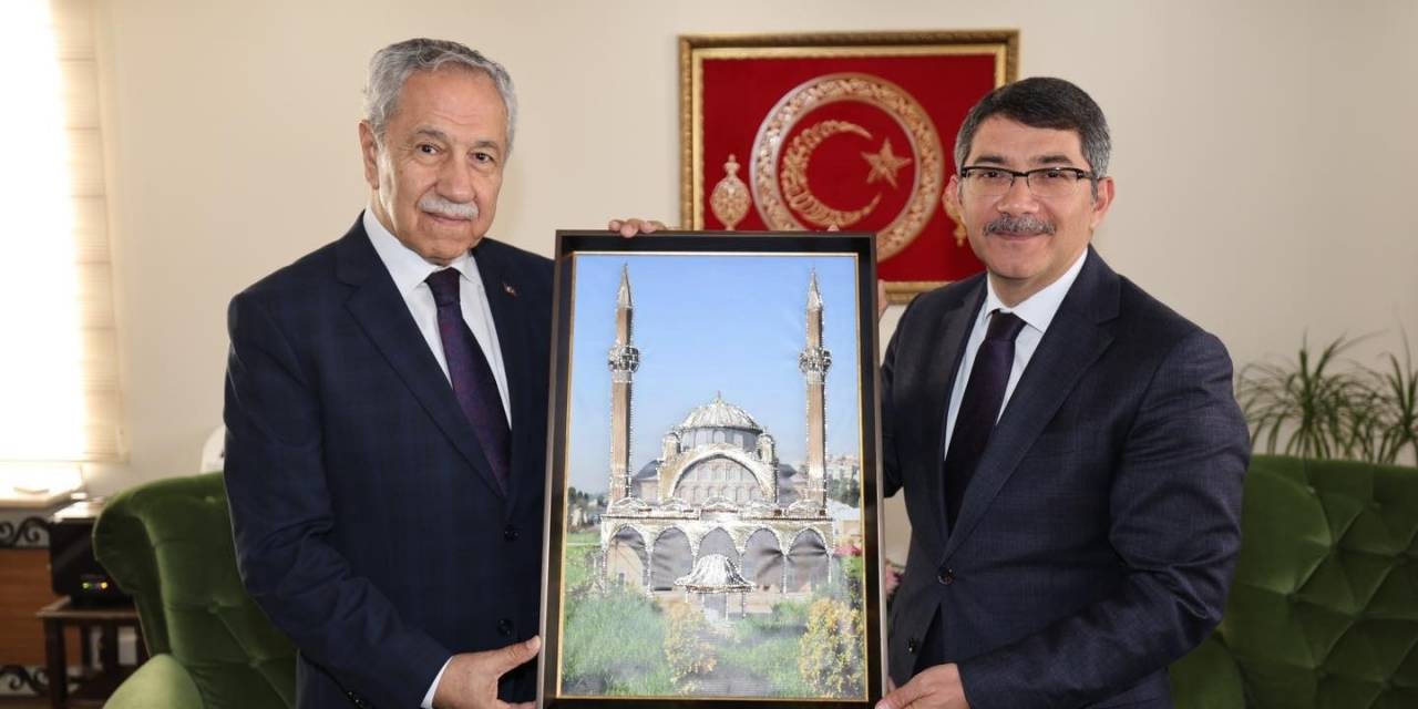 Arınç’tan Başkan Çelik’e Veda Ziyareti