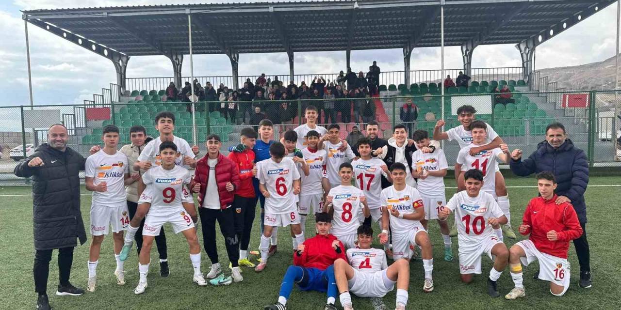 U16 Gelişim Ligi 13. Hafta: Kayserispor: 2-gaziantep Fk:1