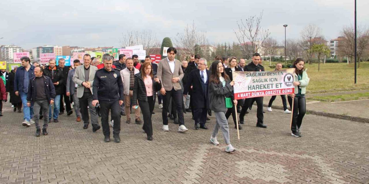 Obeziteye Karşı Sağlık Yürüyüşü: "Türkiye’de Her 3 Yetişkinden 1’i Obez"